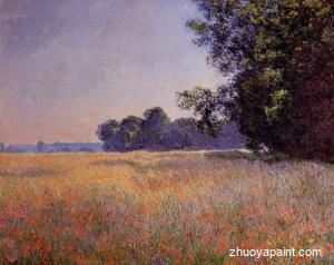 Oat and Poppy Field, Giverny