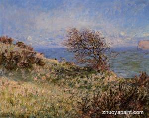 On the Cliff at Fecamp