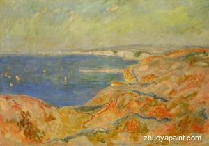 On the Cliff near Dieppe