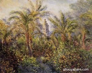 Garden in Bordighera, Morning Effect