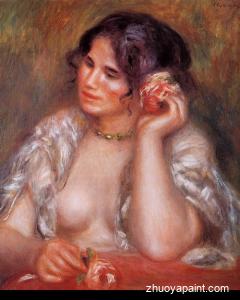 Gabrielle with a Rose