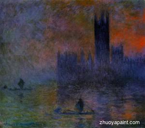 Houses of Parliament, Fog Effect