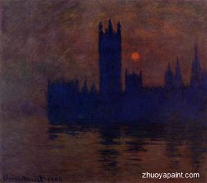 Houses of Parliament, Sunset