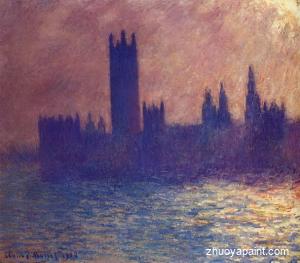 Houses of Parlilament, Sunlight Effect