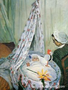 Jean Monet in His Cradle