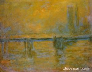 Charing Cross Bridge, Fog