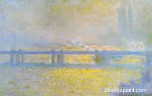 Charing Cross Bridge, Overcast Weather