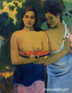 Two Tahitian Women