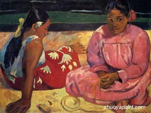 Two Women on the Beach