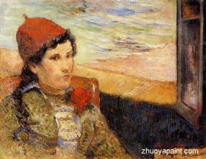 Young Woman at a Window