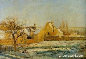 The Effect of Snow at l&acute;Hermitage