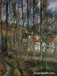 The Cote des Boeurs at l&acute;Hermitage, near Pontoise