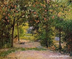 The Garden in Spring, Eragny