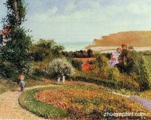 The Garden of the Hotel Berneval