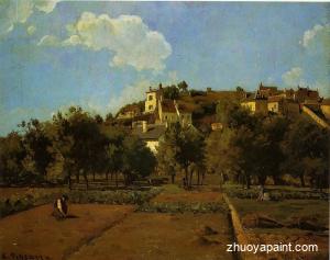 The Gardens of l&acute;Hermitage, Pontoise