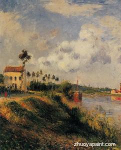 The Path from Halage, Pontoise