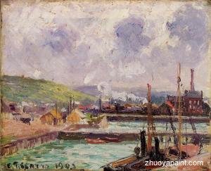 View of Duquesne and Berrigny Basins in Dieppe