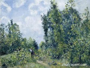 Wanderer near the Wood