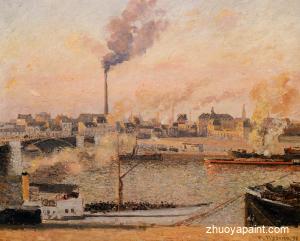 Saint-Sever, Rouen-Morning, Five O&acute;Clock