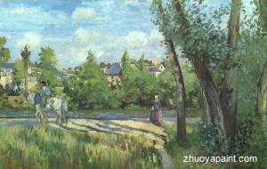 Sunlight on the Road, Pontoise