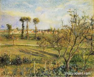 Sunset at Valhermeil, near Pontoise