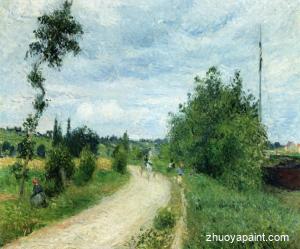 The Auvers Road, Pontoise
