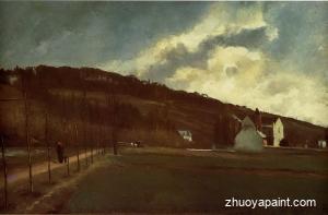 The Banks of the Marne in Winter