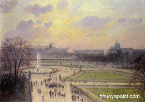 The Bassin des Tuileries-Afternoon