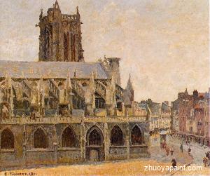 The Church of Saint-Jacques, Dieppe