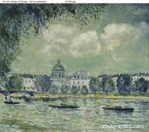 The Seine with the Institute of France
