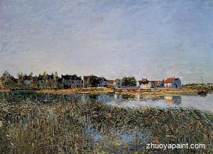 View of Saint-Mammes