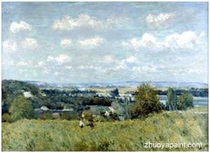 Valley of the Seine at Saint-Cloud