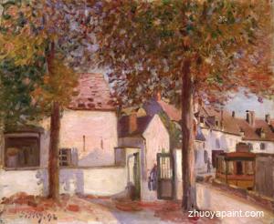 View in Moret (Rue de Fosses)