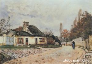 Voisins Street in Louveciennes