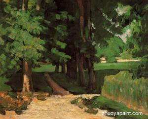 The Lane of Chestnut Trees at the Jas de Bouffan