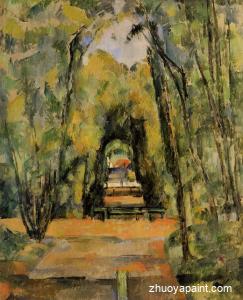 Tree Lined Lane at Chantilly