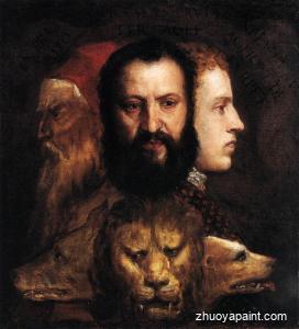 Allegory of Time Governed by Prudence