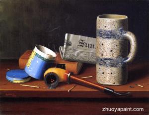 Still Life with Blue Tobacco Box