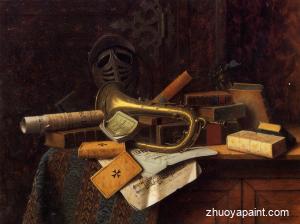 Still Life with Bust of Dante