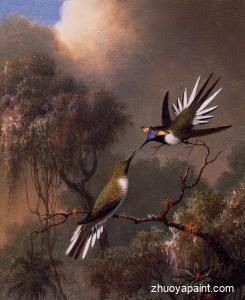 Two Sun Gems on a Branch