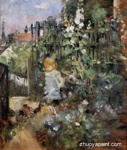 Child in the Rose Garden