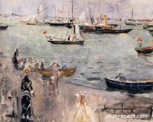 Harbor Scene, Isle Wight