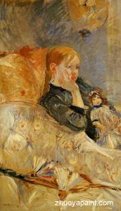 Little Girl with a Doll