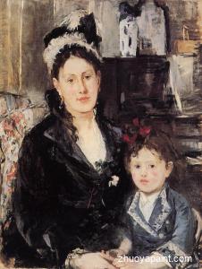 Madame Boursier and Her Daughter