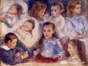 Studies of the Children of Paul Berard