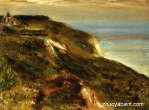 The Church at Varengeville and the Cliffs