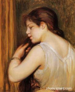 The Coiffure (also known as Young Girl Combing Her Hair)