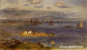 The Coast of Brittany, Fishing Boats