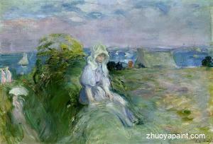 On the Cliff at Portrieux