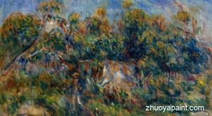 The Painter Taking a Stroll at Cagnes